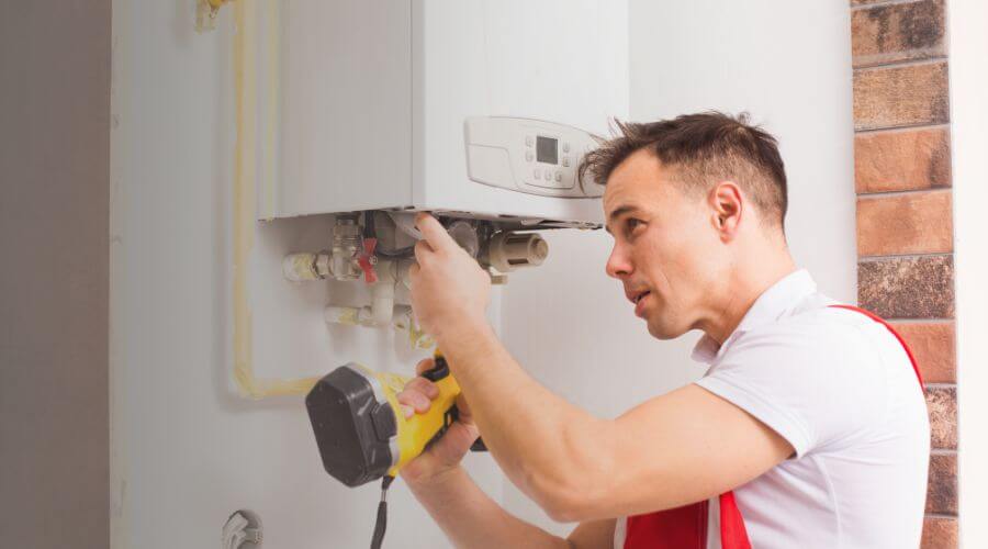 Local tankless water heater installation in Bradgate, IA